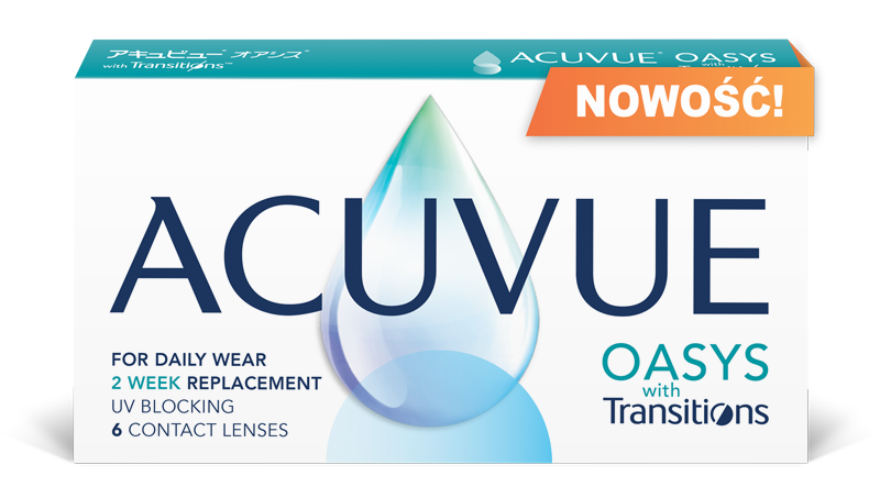 soczewki ACUVUE® OASYS with Transitions™
